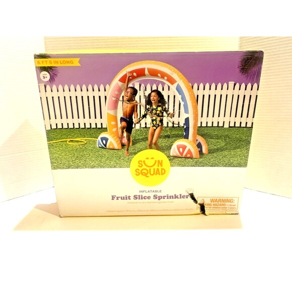 Sun Squad Inflatable Fruit Slice Sprinkler (SEE PHOTOS) - Picture 4 of 5